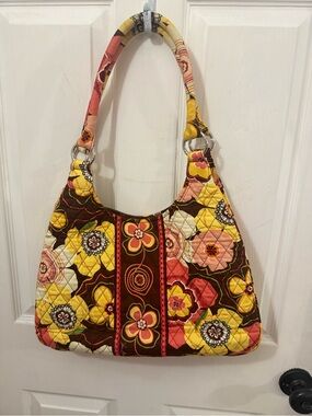 New Vera Bradley Quilted Floral Shoulder Bag